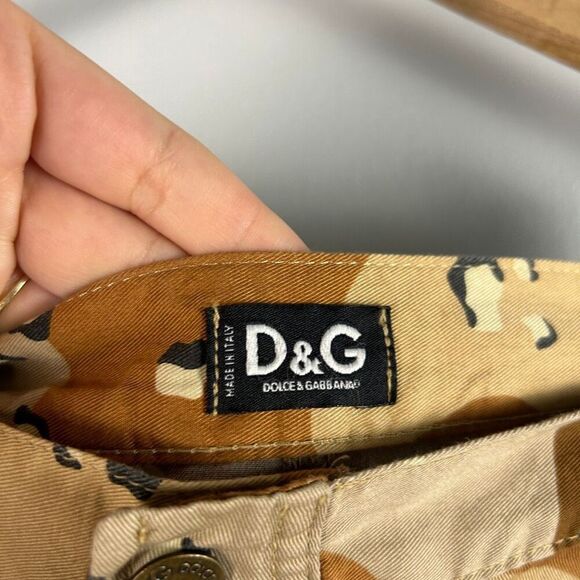 D&G Dolce & Gabbana Desert Camouflage Cargo Pants - IT 40 - Picture 7 of 14